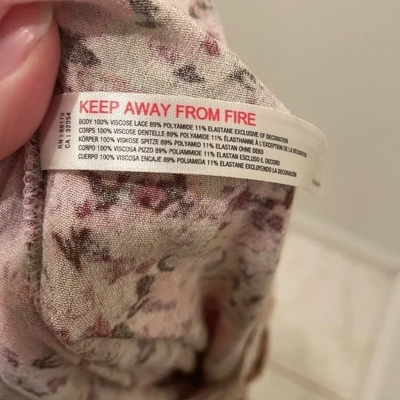 NWT Womens intimately by free people size small bodysuit floral spring vibes - Picture 16 of 16